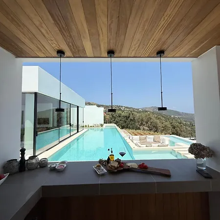 Oliana,infinity Pool & Sea Views, Sauna, *