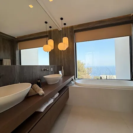 Oliana,infinity Pool & Sea Views, Sauna, *